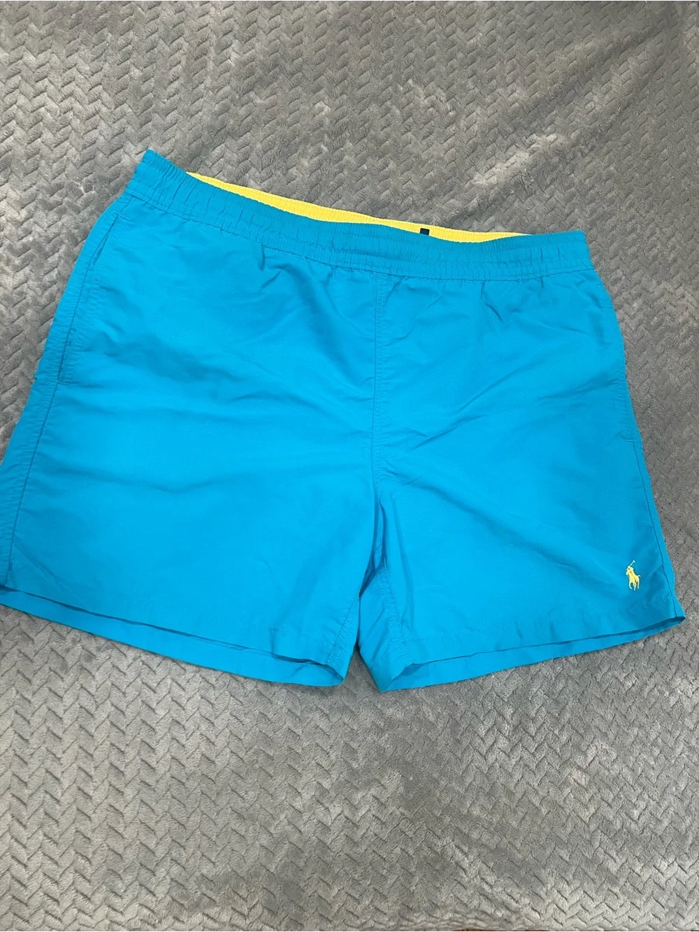 Polo by Ralph Lauren Bright Aqua Swim Trunks